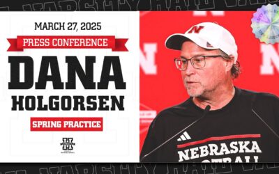 Nebraska Football OC Dana Holgorsen Press Conference | 2025 Spring Football Practice