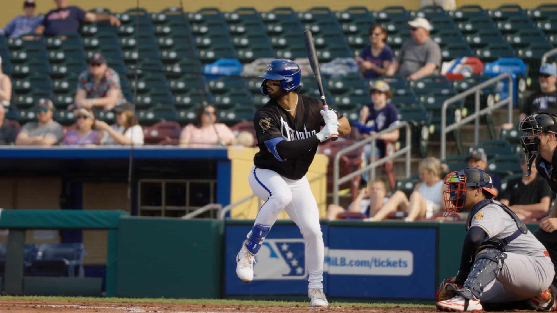 MJ Melendez Making Most of Time with Omaha Storm Chasers