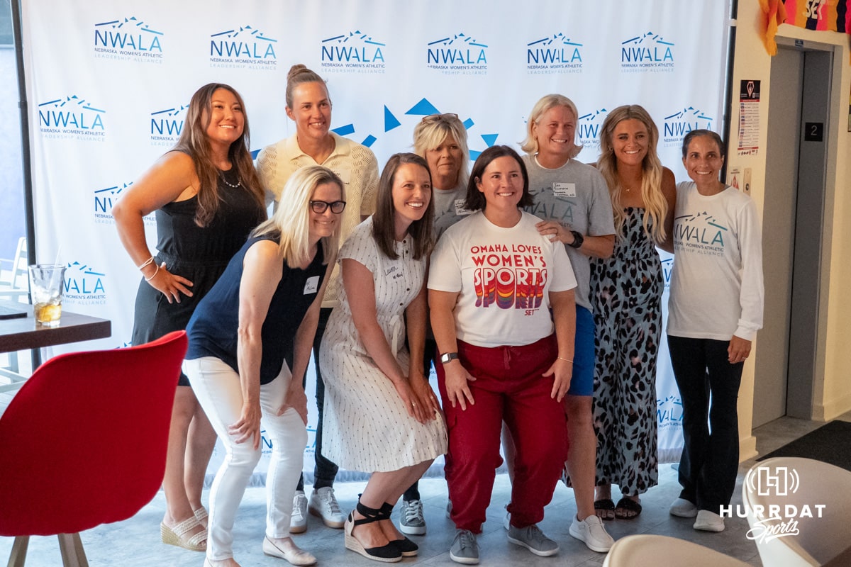 NAWLA Awards | July 21, 2025 The NWALA Board before the National Women’s Athletic Leadership Alliance Awards Monday July 21st 2025 in Omaha, Nebraska. Photo by Brandon Tiedemann.