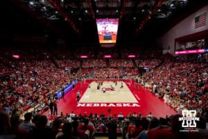 Nebraska Cornhusker fans showing up for the Red/White Scrimmage on Saturday, Aug. 9, 2025 in Lincoln, Nebraska. Photo by John S. Peterson.