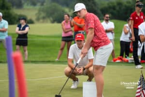 Evan McDermott during The Pinnacle Bank Championship on August 9th, 2025, in Omaha, Nebraska. Photo by Brandon Tiedemann.