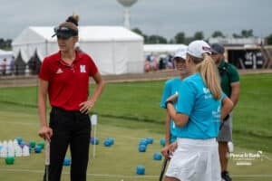 Brooke Bream during The Pinnacle Bank Championship on August 9th, 2025, in Omaha, Nebraska. Photo by Brandon Tiedemann.