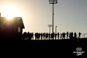 The Bennington Badgers wait to make their way to the field during a High School Football game, Friday, September 26th, 2025, Gretna, Nebraska. Photo by Braden Cochran.