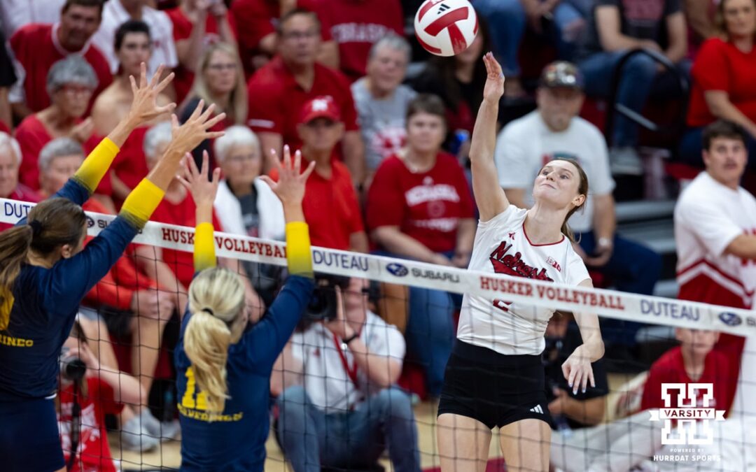 Adriano, Reilly Riding Hot Streaks into Maryland Match for No. 1 Nebraska Volleyball