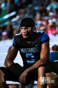 Millard North's Araf Evans Jr (3) during the game VS Papio South on Friday, September 12, 2025, in Millard, Nebraska. Photo by Jack Stevens.