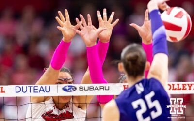 Nebraska Volleyball Sweeps Northwestern Photos | October 24, 2025