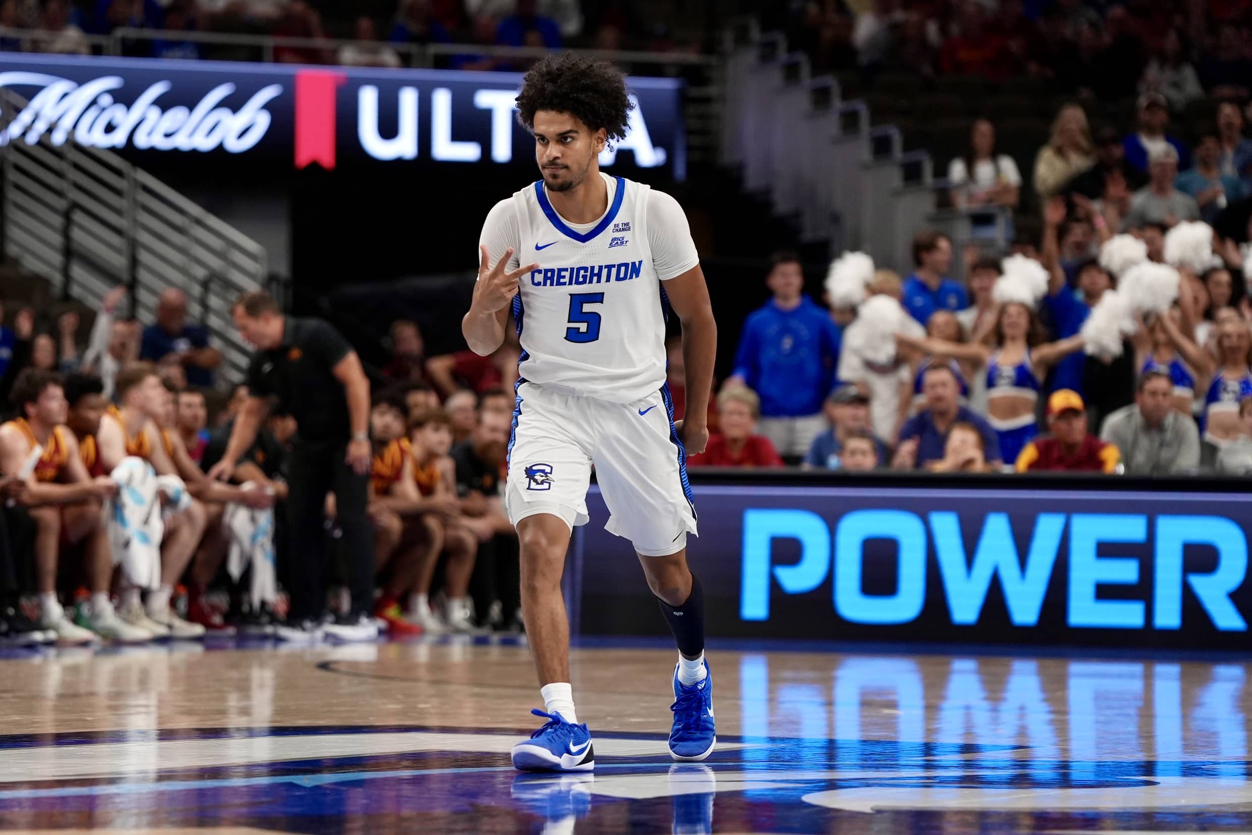 DSC08568 No. 23 Creighton Tops No. 16 Iowa State In Exhibition to Open 2025-26 Season