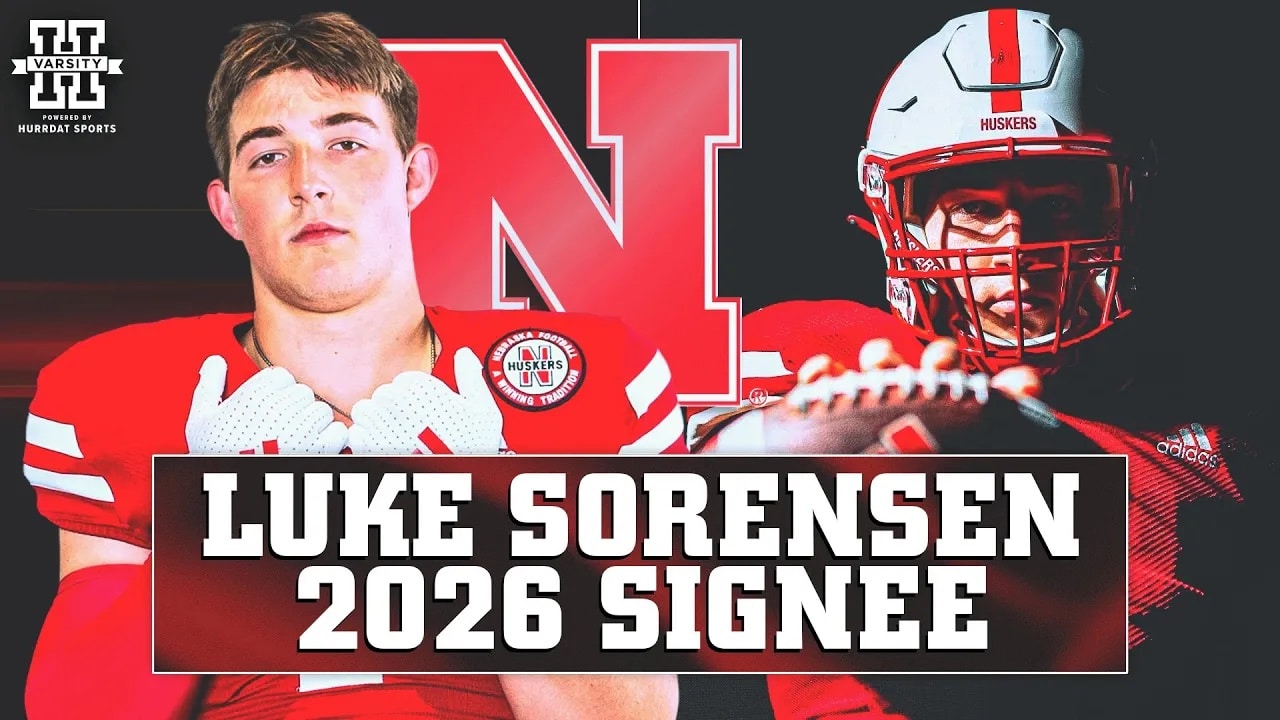 Confident Luke Sorensen Set to Join Nebraska Football