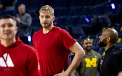 Mast, Frager on the Mend as No. 5 Nebraska Men’s Basketball Preps for No. 9 Illinois