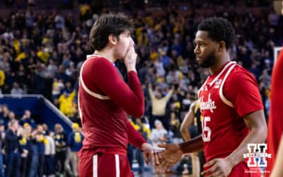 Nebraska Drops A Game to Michigan | Photos