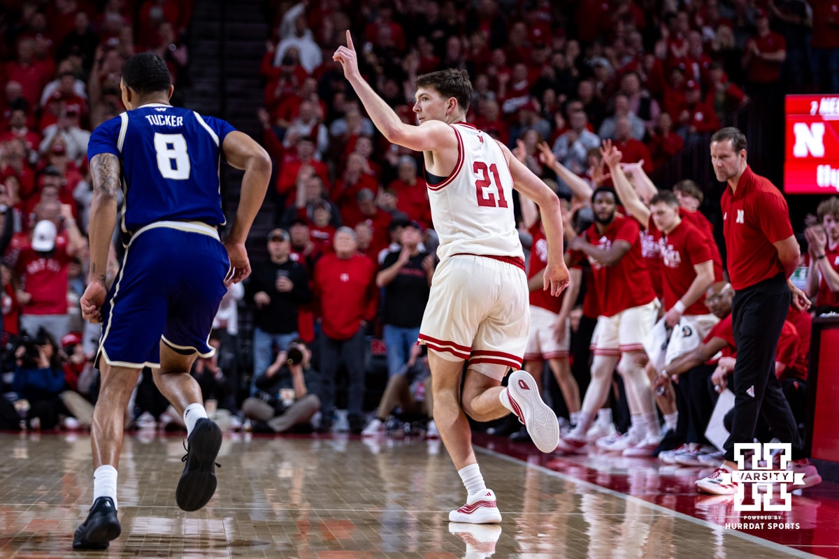 2026 Nebraska Men’s Basketballl vs Washington | Hail Varsity