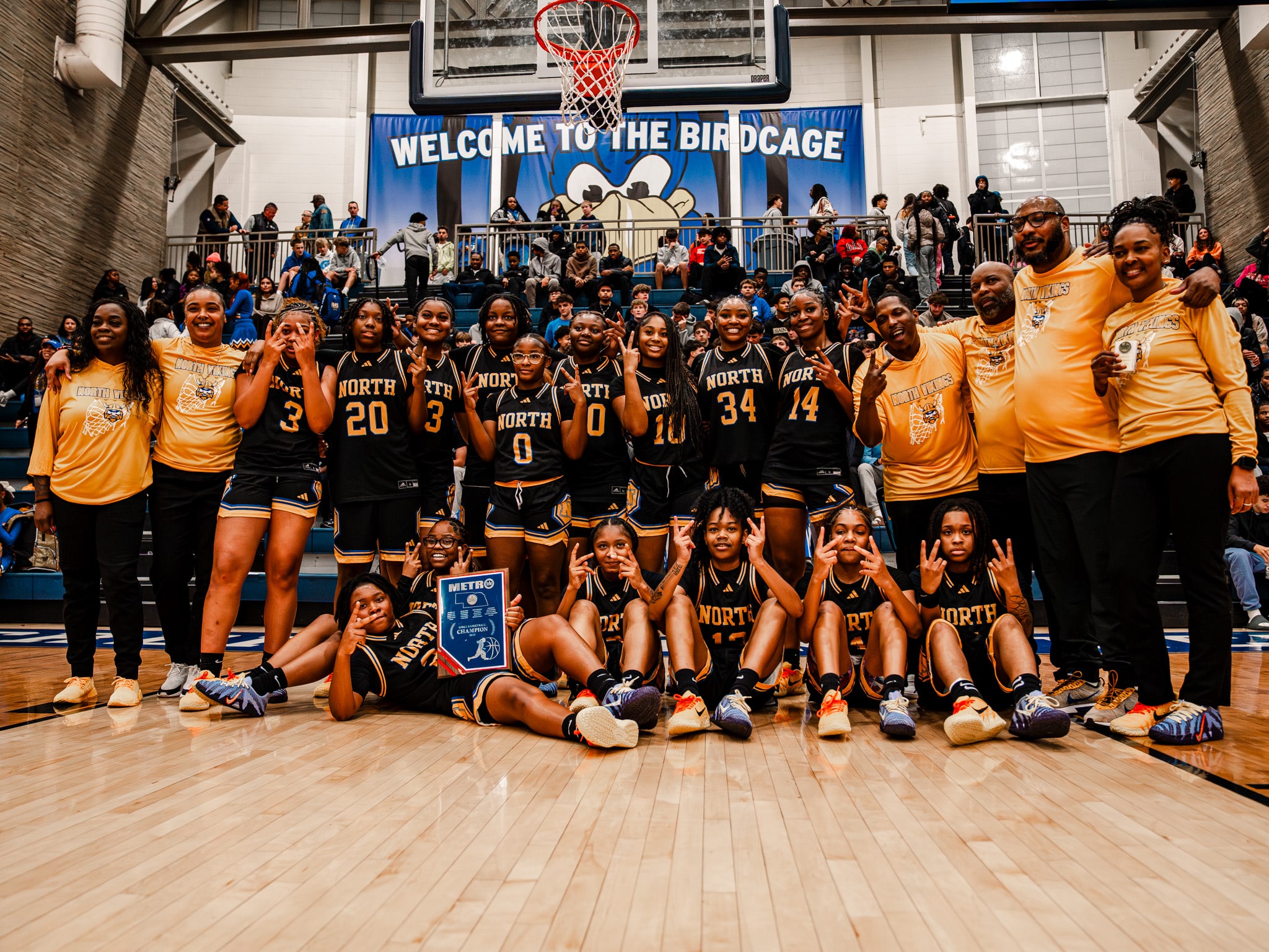 Omaha North Girls Win 2025-26 Metro Holiday Tournament Championship