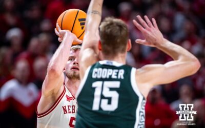 Nebraska Men’s Basketball Win Over a Top Ten Michigan State | Photos