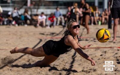 Nebraska Beach Volleyball Takes the Win Against Wayne State | Hail Varsity