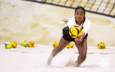 Nebraska Sweeps Ottawa in Beach Volleyball 5-0 | Photo Gallery