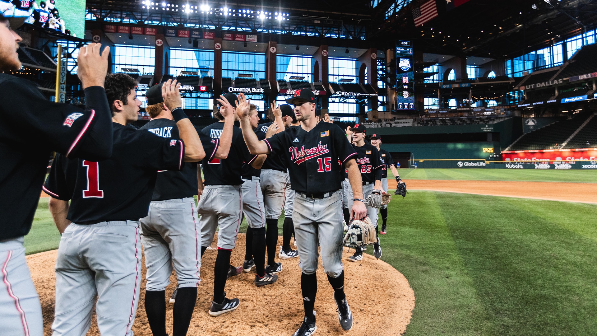 Carey FSU Nebraska Baseball Salvages a Win in Arlington
