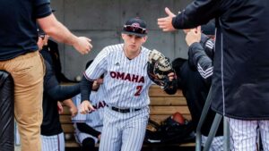 Tyler Bishop Grateful for Growth During Omaha Baseball Career
