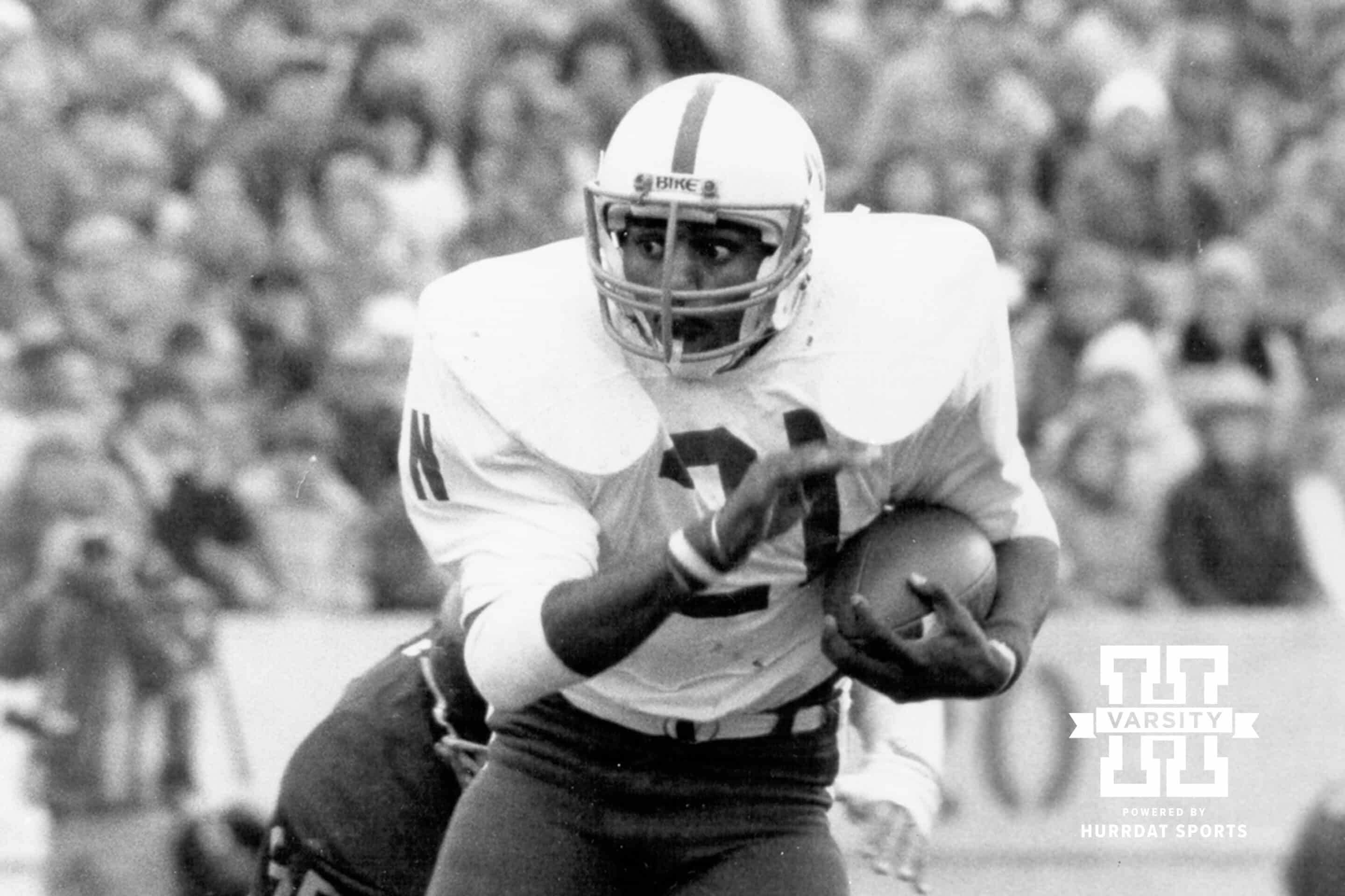 Nebraska running back Roger Craig (21). NU Athletics.