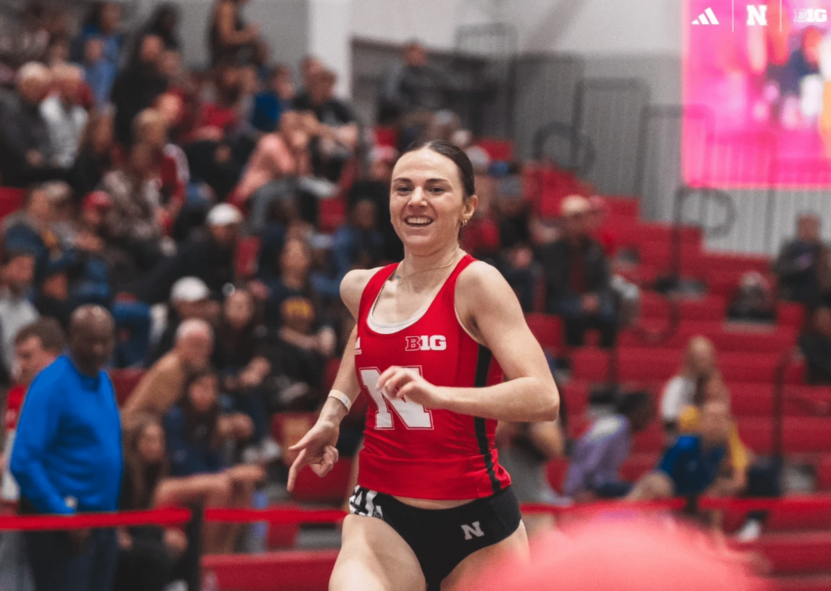 Berlyn Schutz Huskers Lincoln East Alumna Berlyn Schutz is Breaking Records with Nebraska Track and Field