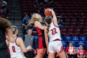 2026 NSAA Girls Basketball Championships first round on Thursday, March 5, 2026 in Lincoln, Nebraska.