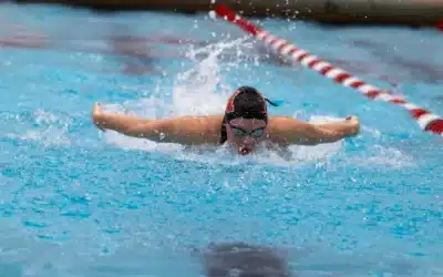 Jorgenson Caps Decorated Nebraska Swimming and Diving Career with Strong Finish at Nationals