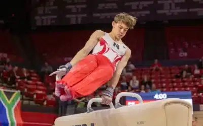 York Honors Nebraska Men’s Gymnastics Legend with Big Ten Title