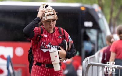 Nebraska Rainy Media Day at WCWS | Photos | Hail Varsity