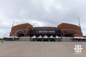 Devon Park Stadium during the WCWS softball media day on Wednesday, May 27, 2026, in Oklahoma City. Photo by John S. Peterson.