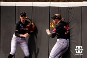 Oklahoma State Cowgirl head coach Kenny Gajewski during a softball game at Rhonda Revelle Field at Bowlin Stadium on Friday, May 22, 2026 in Lincoln, Neb. Photo by Collin Stilen.