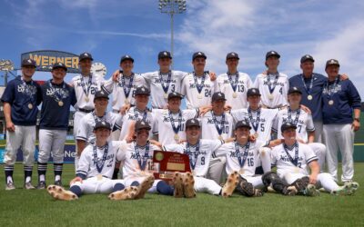 Glines Leads Lincoln Lutheran Baseball to First Class C State Title