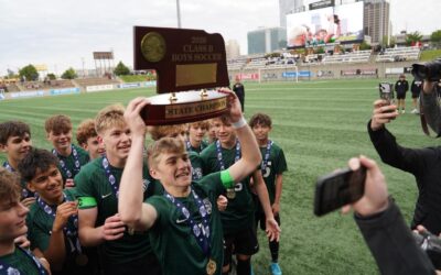 Alumnus Cover Leads Gretna Boys Soccer to Class B State Title
