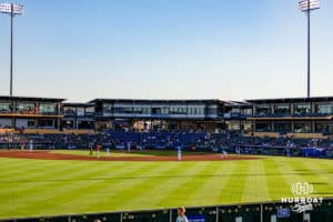 The Werner Park crowd during a Storm Chasers game against the Toledo Mud Hens on Tuesday, May 12, 2026, in Omaha, Neb. Photo by Jandi Green.
