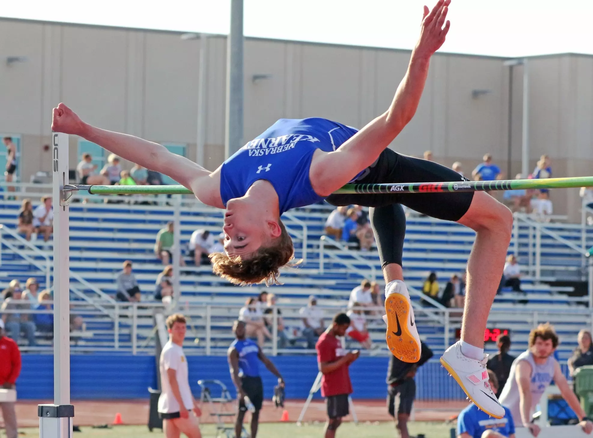 Team Competition Drives UNK High Jumper Nolan Studley to Win National National Title