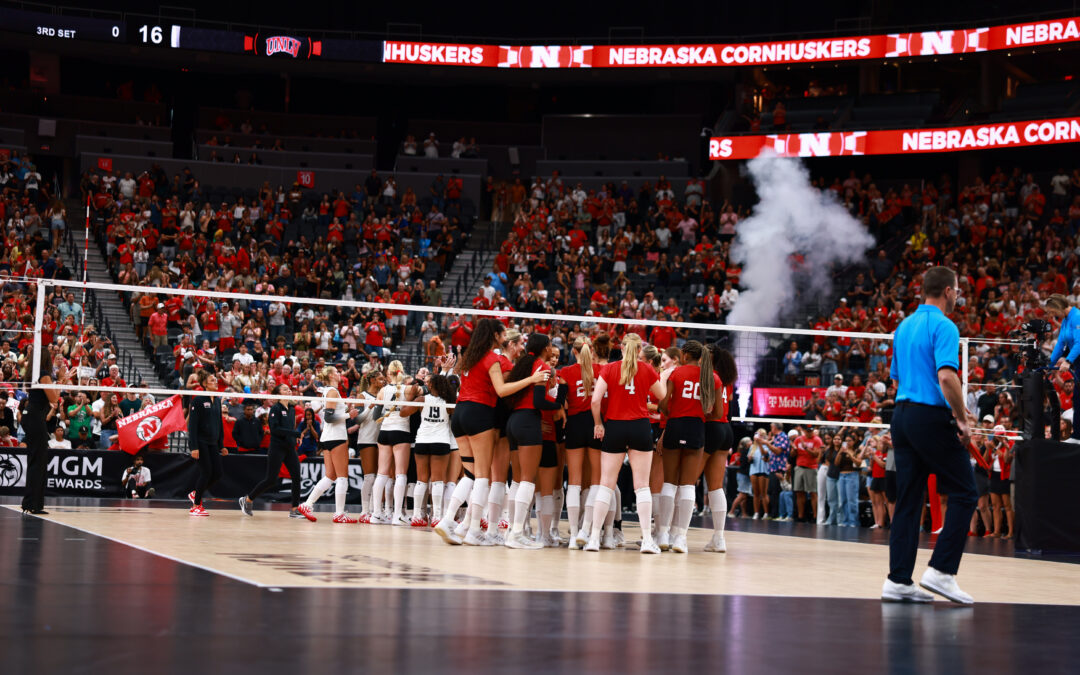 No. 1 Nebraska Volleyball Sweeps UNLV to Open 2026 Season at Players Era Showcase