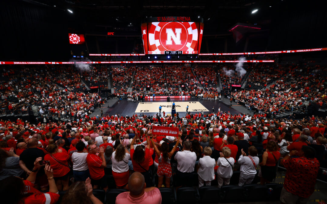 No. 1 Nebraska Volleyball Serves No. 2 Texas Off the Court in Players Era Sweep