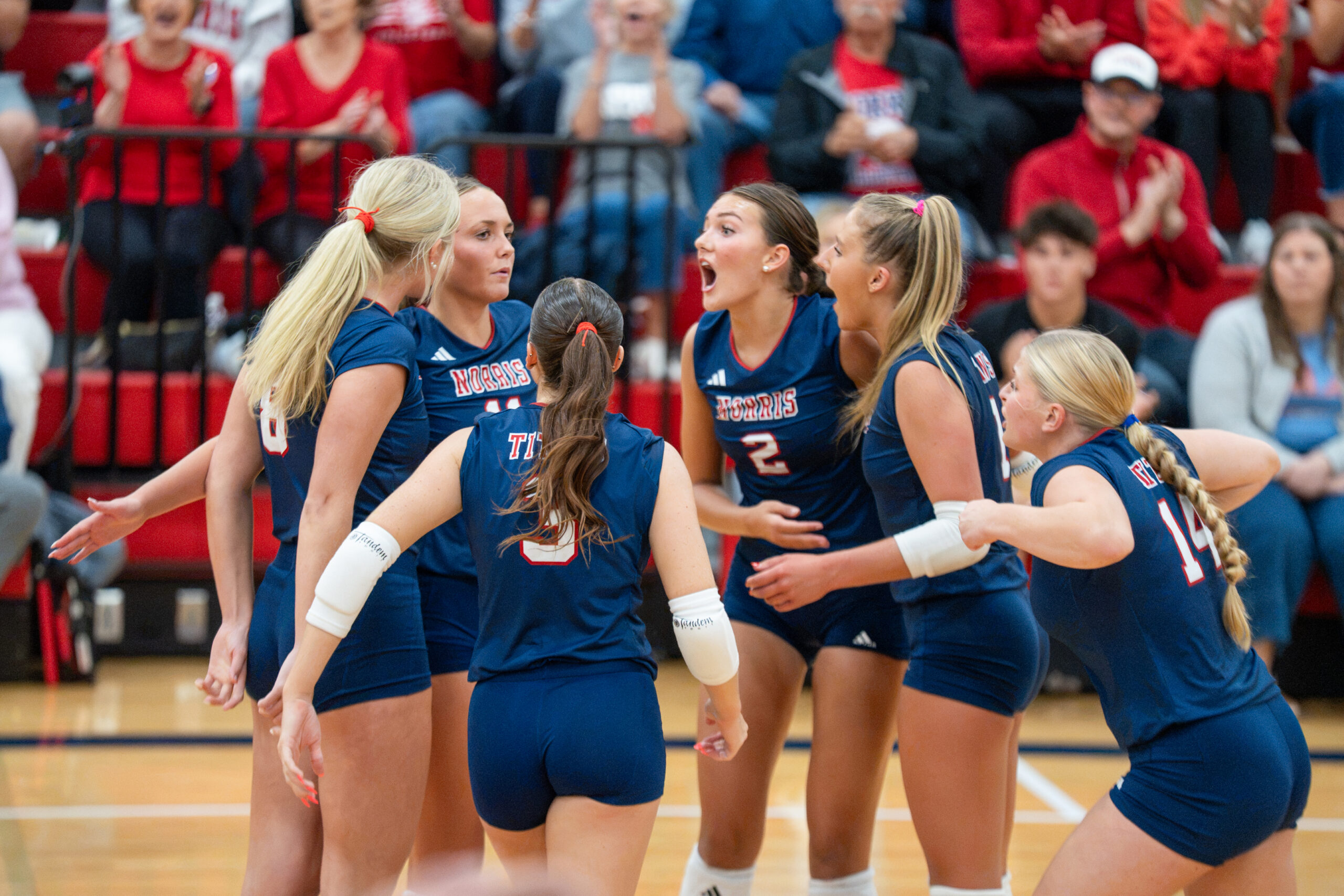 After Passing Milestone, Bornschlegl Leads No. 1 Norris Volleyball to Five-Set Win over No. 3 Waverly