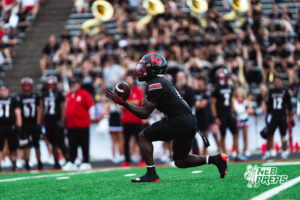 Westside's running back #6 Tay Tay Jenkins receives a punt, during a High School Football game, Friday, September 18th, 2026, in Omaha, Nebraska. Photo by Nick Barajas.