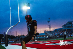 Westside quarterback #2 Braylen Warren scores a running touchdown, during a High School Football game, Friday, September 18th, 2026, in Omaha, Nebraska. Photo by Nick Barajas.