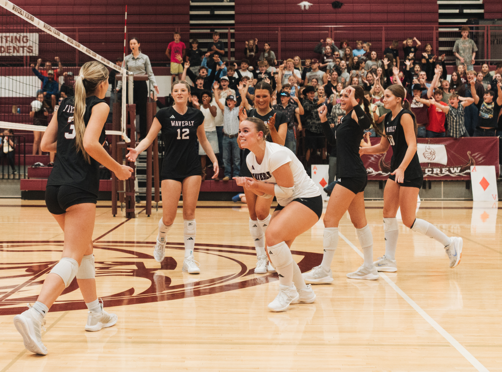 Lauenstein Sisters Lead Waverly Volleyball, Cherish Special Bond