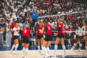 Busboom Kelly, Reilly Pass Milestones as No. 1 Nebraska Volleyball Wins 3-0 at No. 16 Penn State