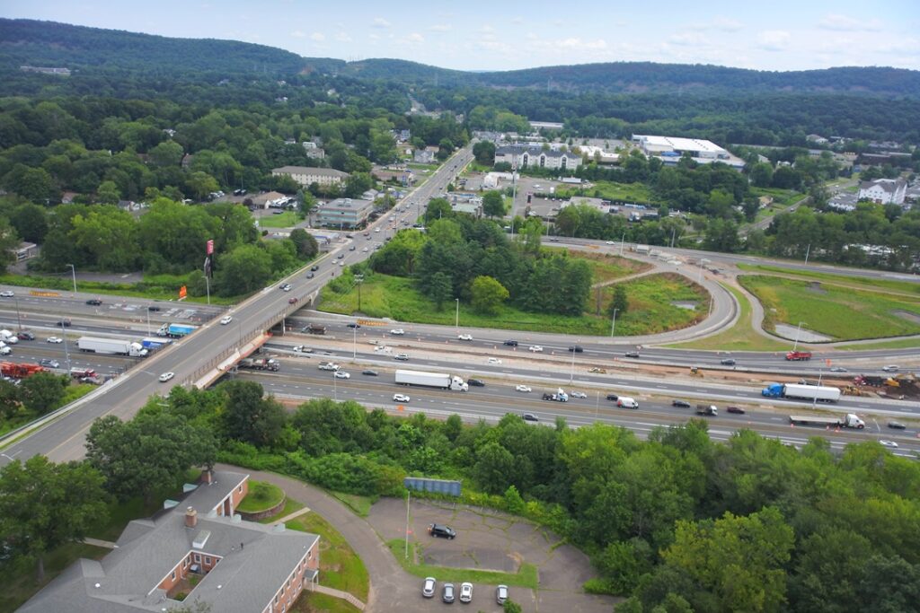 New East Main Street Bridge over Route 15 and I-91