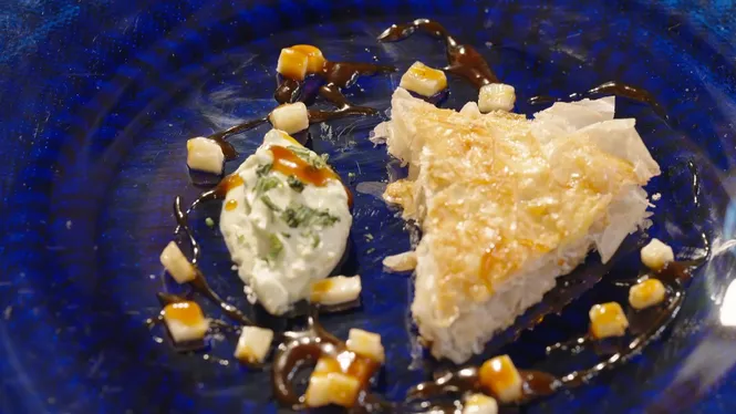 DOLÇ I SALAT D'ALBERGÍNIES I ALVOCAT