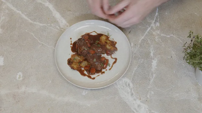 POLPETES DE VEDELLA AMB PATÉ DE FELANITX