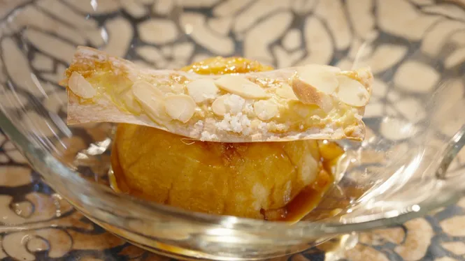 POMES AL FORN AMB AMETLLA I TARONJA