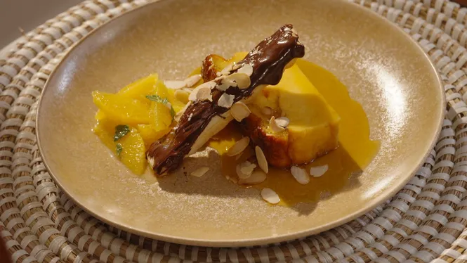 PÚDING DE MONIATO I CARABASSA