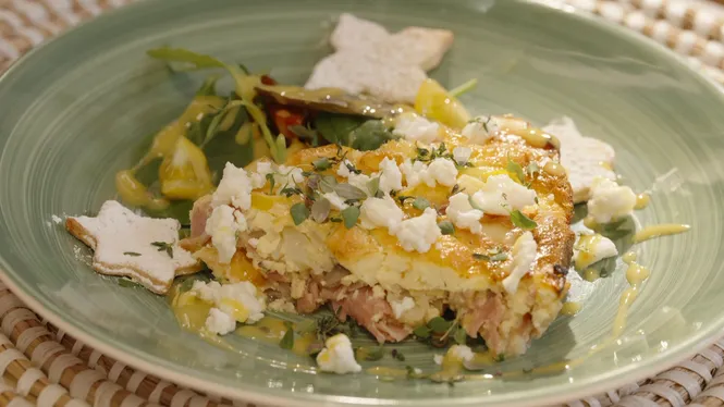 PASTÍS DE BACÓ I COLFLORI