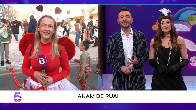 CINC DIES. ANAM DE RUA