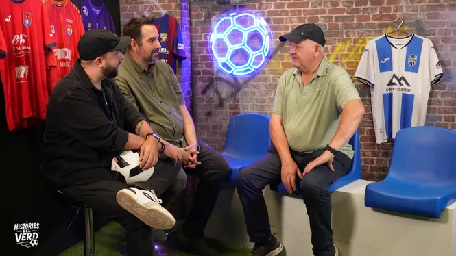 MANIX MANDIOLA - EXENTRENADOR DE L'AT. BALEARS I AMIC DE JAGOBA ARRASATE