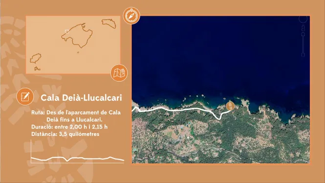 DE CALA DEIÀ A LLUCALCARI PEL CAMÍ DE BAIX