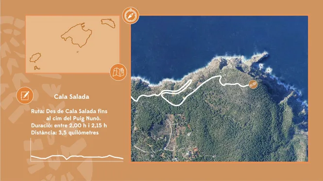 DE CALA SALADA AL PUIG NUNÓ